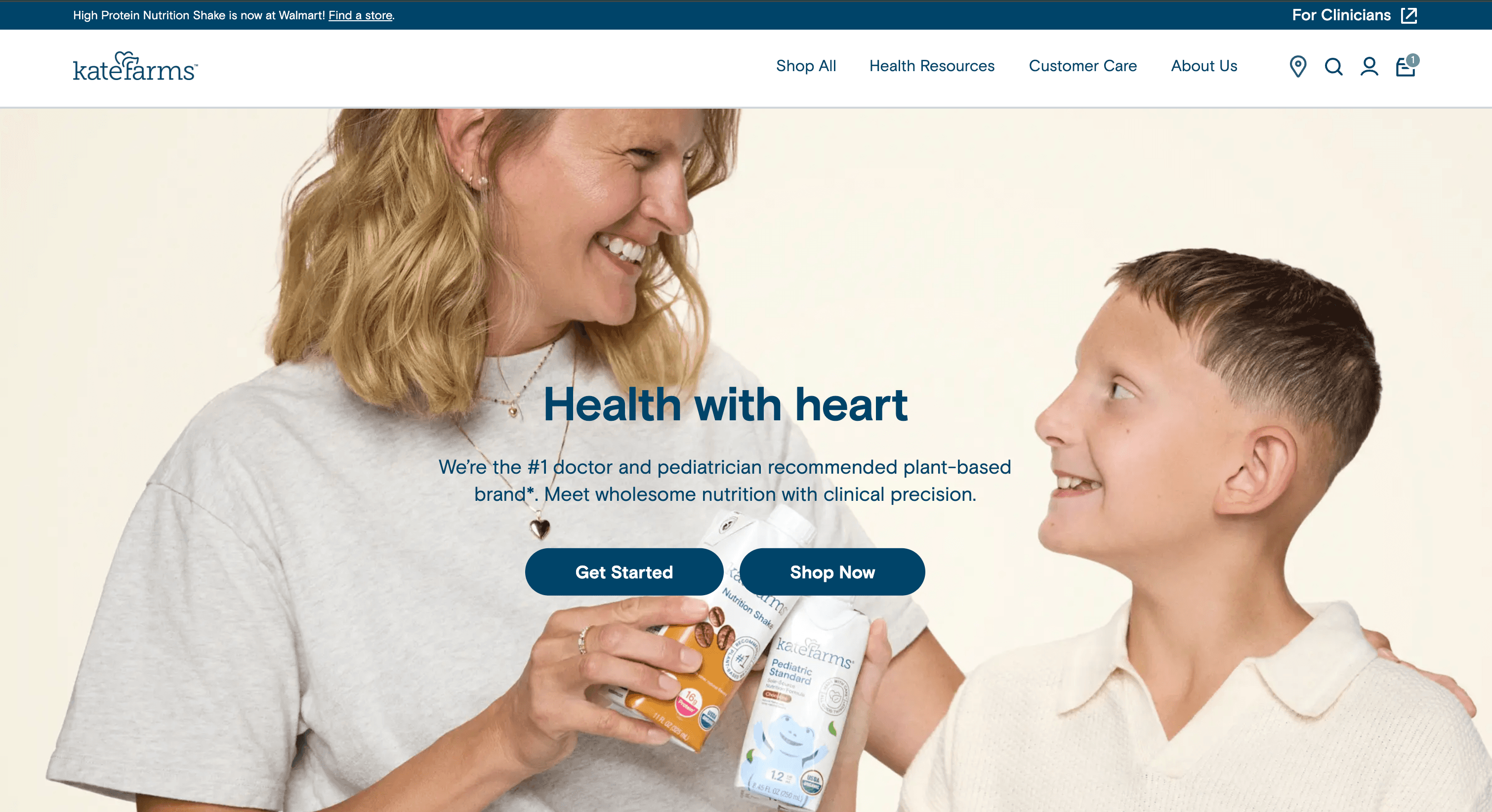 Kate Farms — Shopify/Contentful site built with Liquid/Nuxt.js/Vue.js/Tailwind