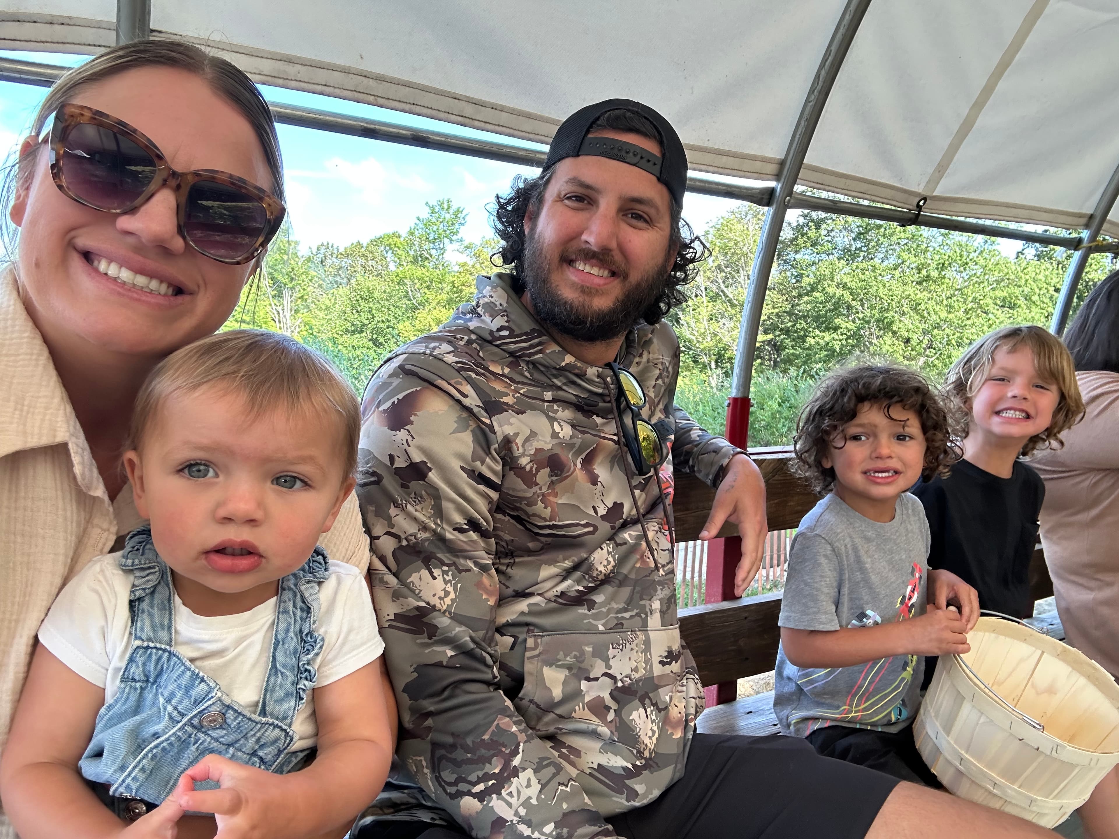 Ben Moore with family